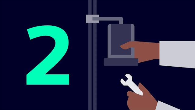 Step 2 of Inspekto installation: Plug - Setting up the system is quick and easy. You can configure it as a standalone inspection station and seamlesly integrate with TIA Portal.