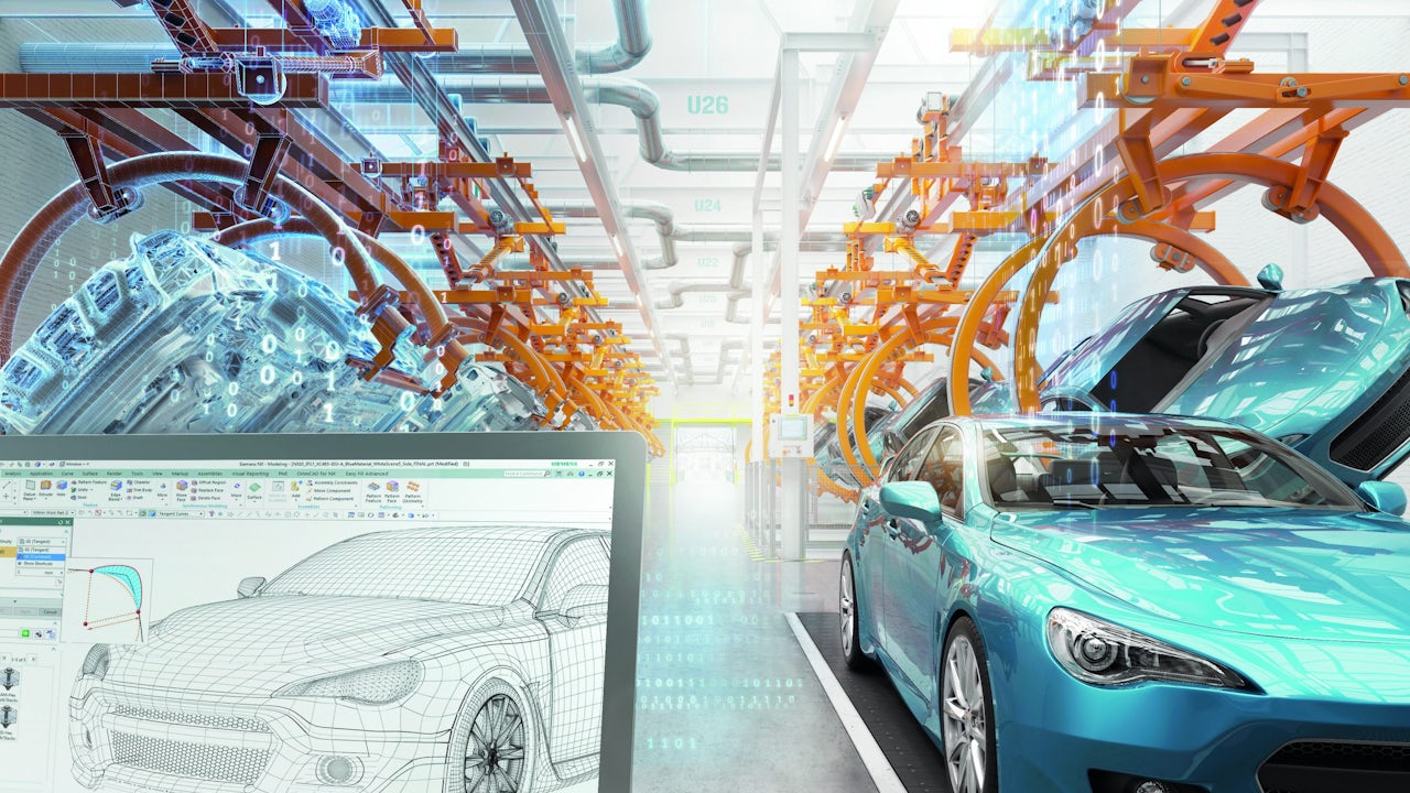 Keyvisual Digital Factory. Auf dem Weg zum Digital Enterprise – Digital Enterprise Software Suite Die Antwort von Siemens auf die Anforderungen von Industrie 4.0