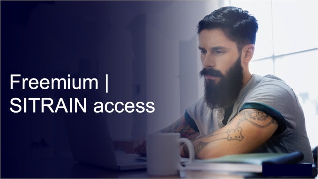 Visual of Freemium SITRAIN access