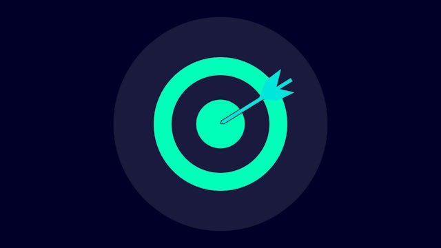 icon of an arrow hitting a target