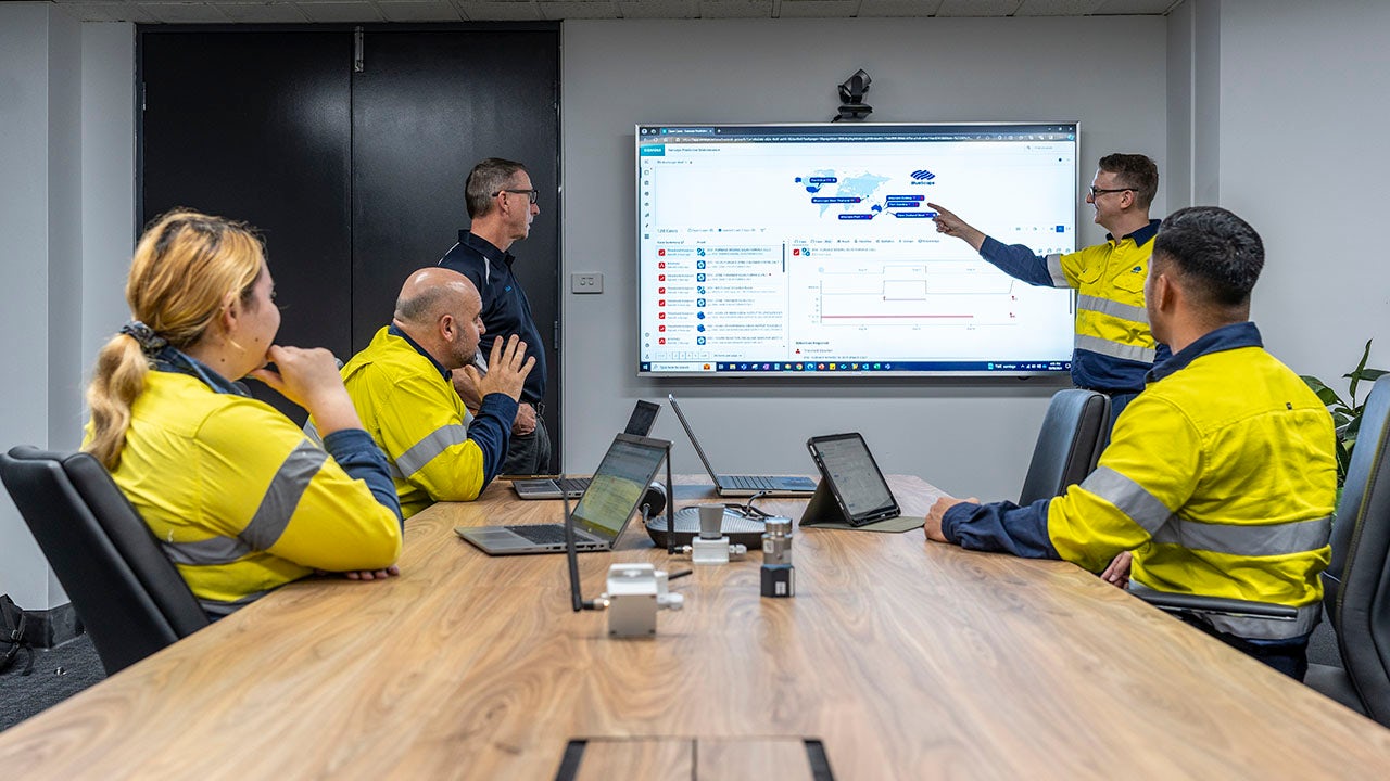 A meeting at BlueScope