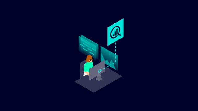 An employee in the food and beverage industry have a look on the real-time insights to follow the sustainable production journey.