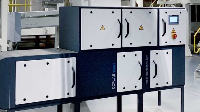 Picture of the COPLAS clean system from Riedel Filtertechnik