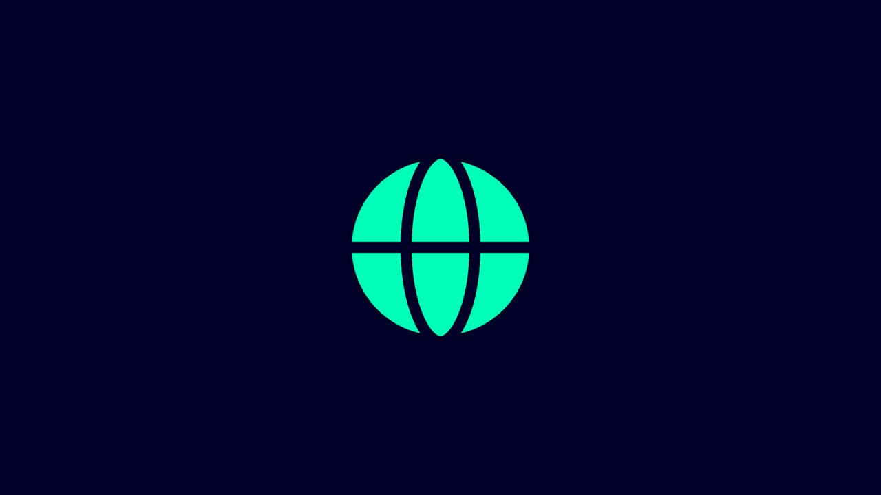 Colorful geometric shapes forming a hexagonal pattern with interconnected lines and dots.