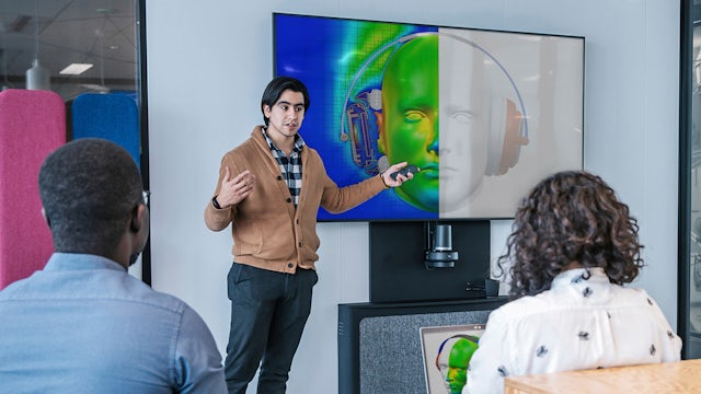 A few engineers exploring Simcenter electronics performance engineering to accelerate development.