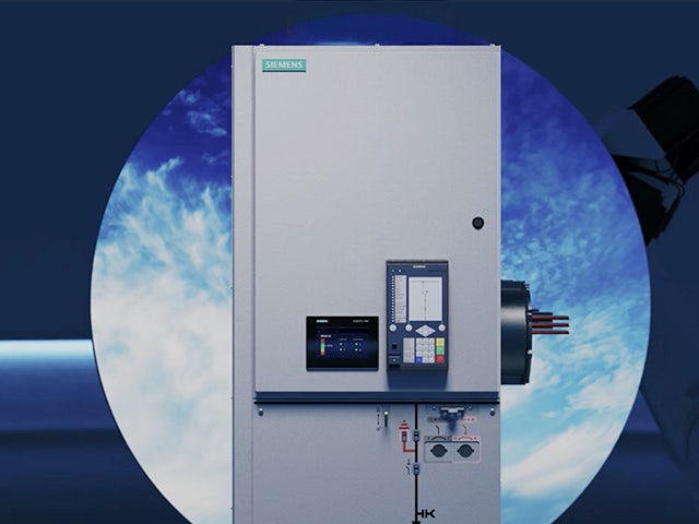 Siemens 8DAB 40 blue GIS product