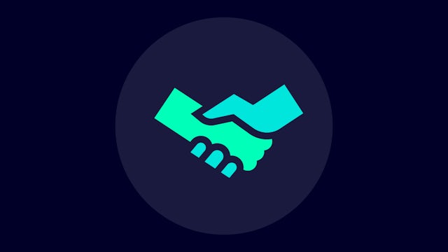 Icon of a handshake