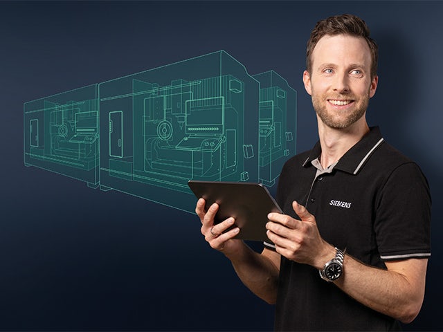 A promotional image for machine tools services featuring a variety of tools and equipment.
