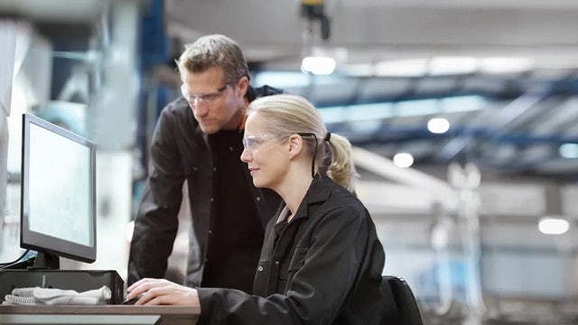 Digital representation of collecting shopfloor data in a smart manufacturing facility