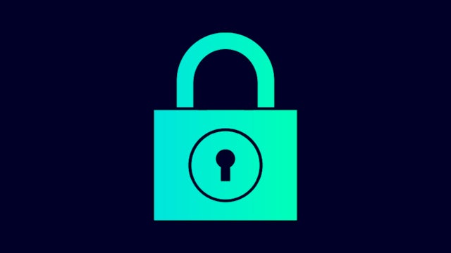 Icon of a lock