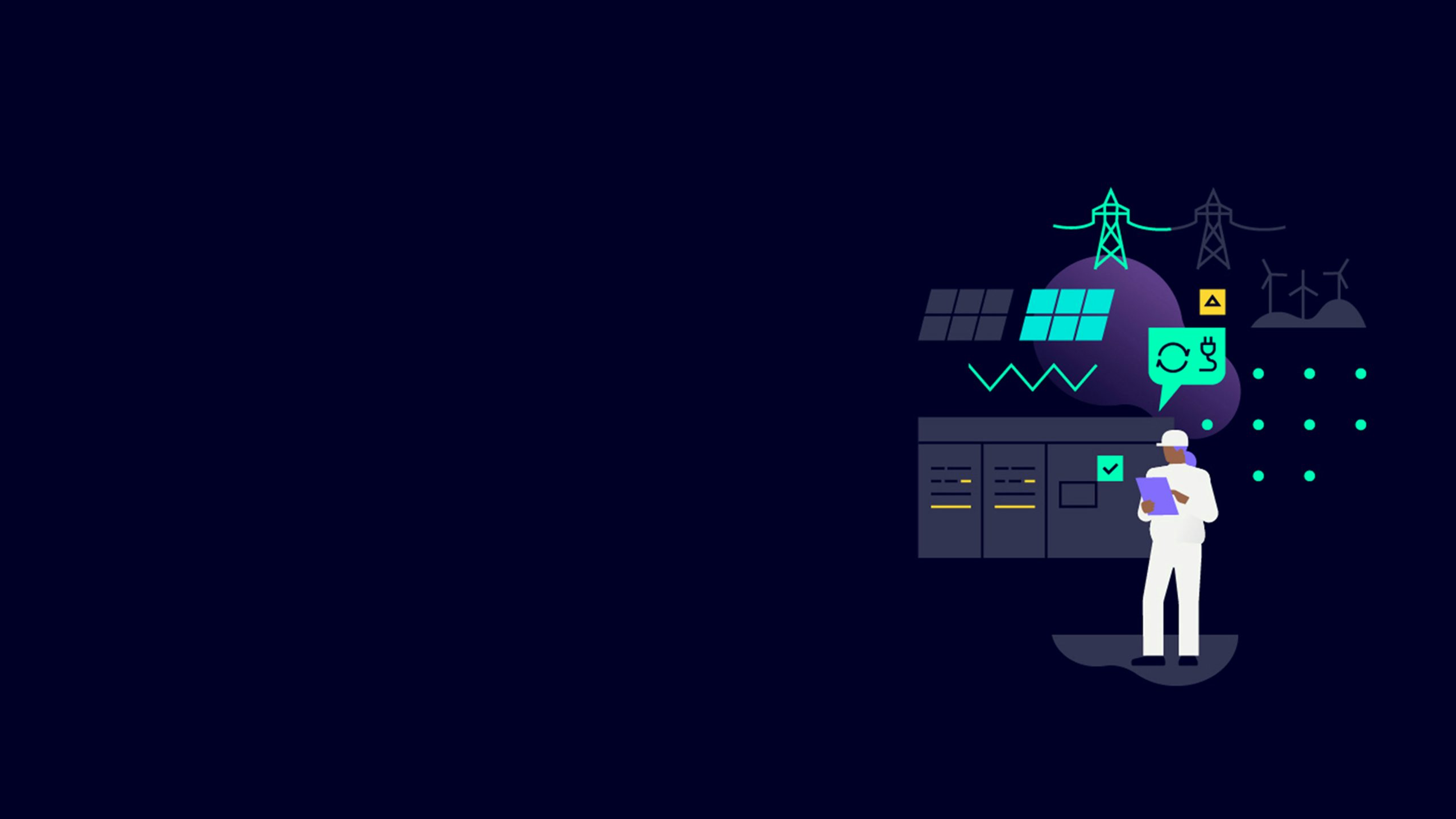 A power utility company's grid operations are being optimized using industry-specific use cases.
