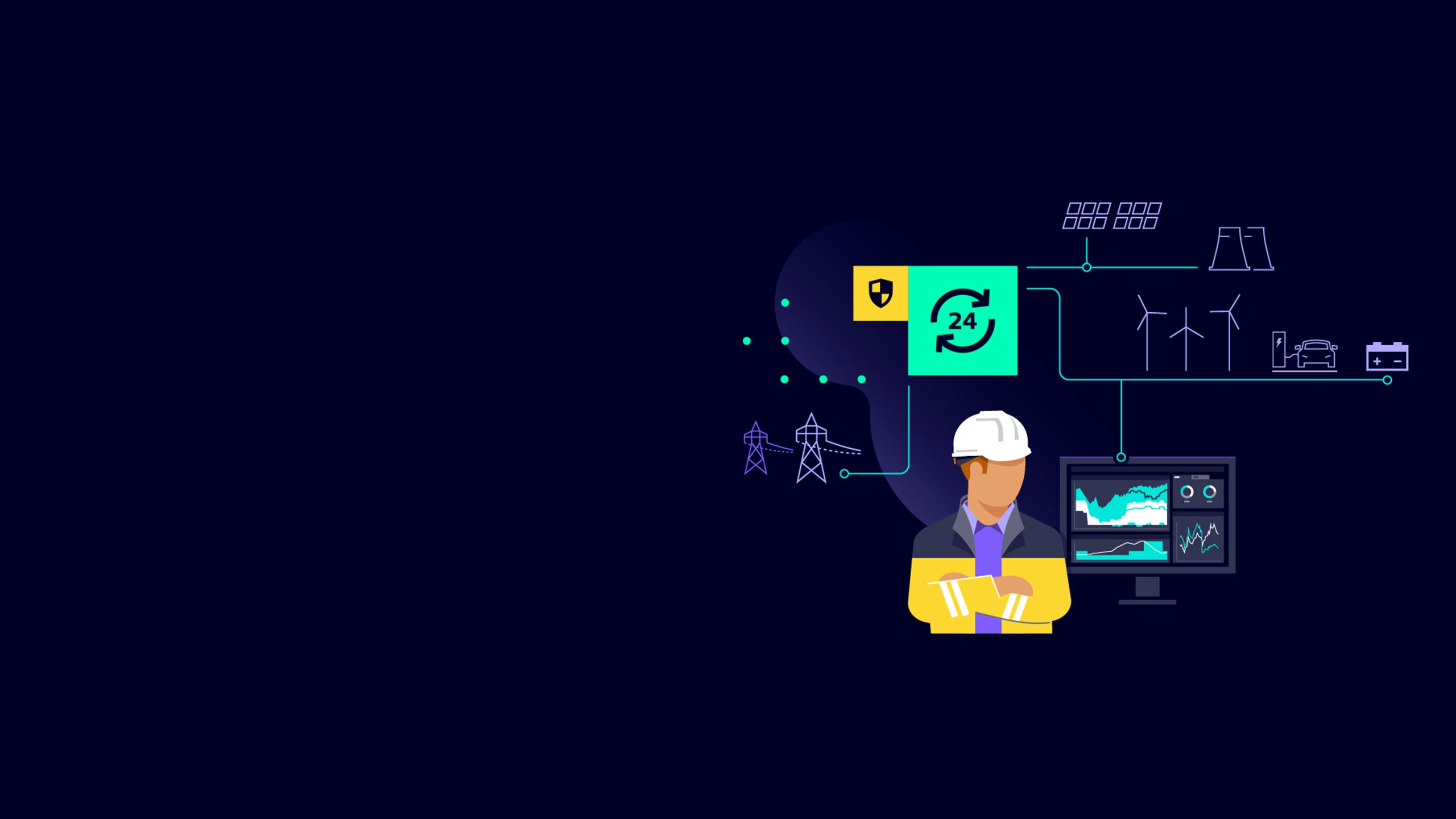 A power utility company's use case for reducing outages in the industry.