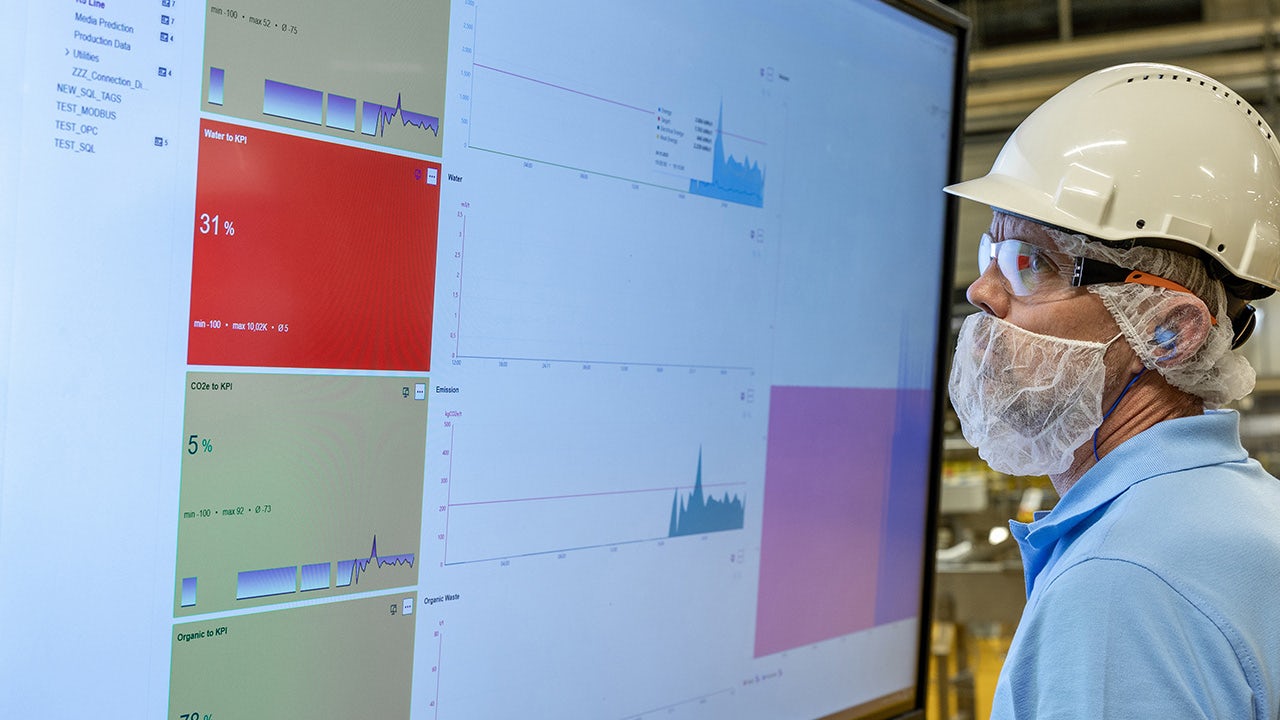 Pringles uses a Siemens energy management system to increase energy efficiency