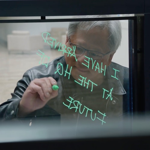 Jensen Huang from NVIDIA in partnership with Siemens.