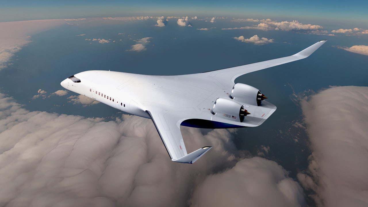 CES 2026: Blended Wing Aircraft Concept JetZero
