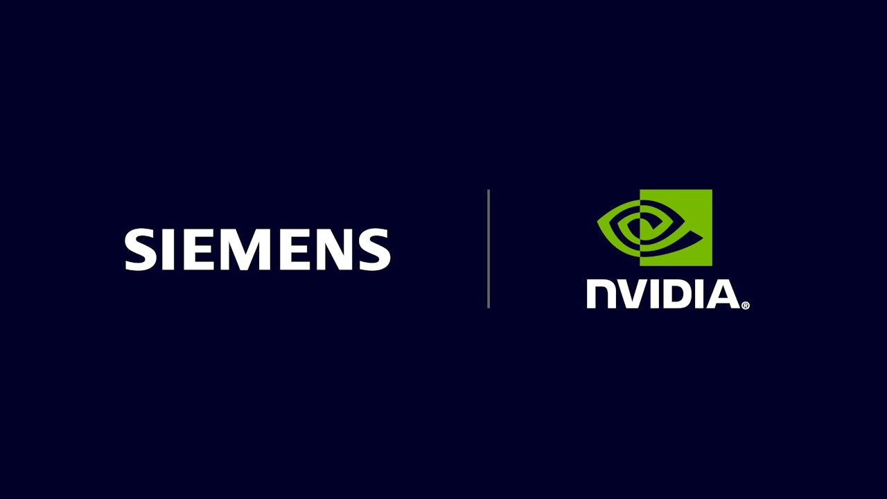 Siemens and Nvidia Logos
