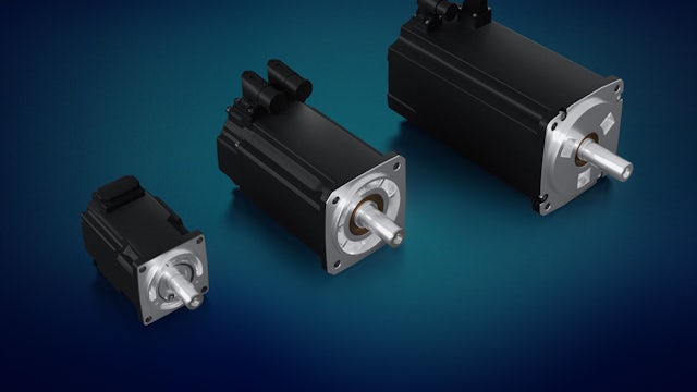 A range of three SIMOTICS S-1FL2 servo motors.