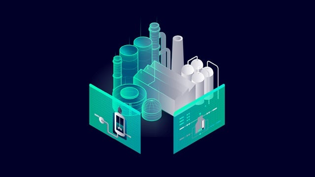 Simulation of process automation.