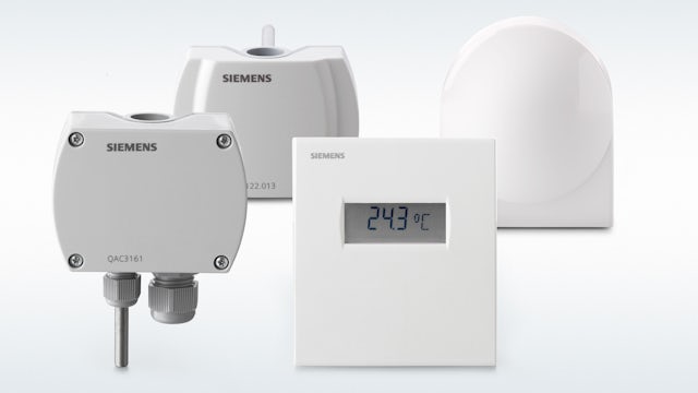Siemens temperature sensors. 