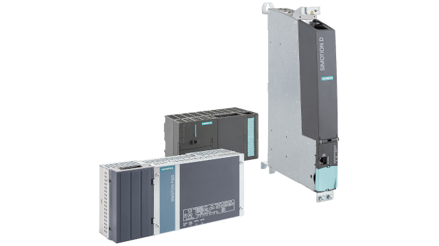 Siemens SIMOTION motion control modules including controller and drive units for high‑performance automation.