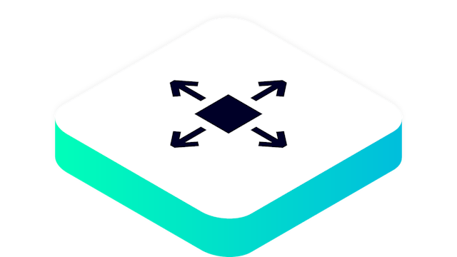 Icon of a central diamond with four arrows pointing outward.