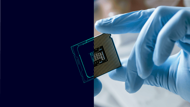 ECA CPU brand evolution – hand holding microchip