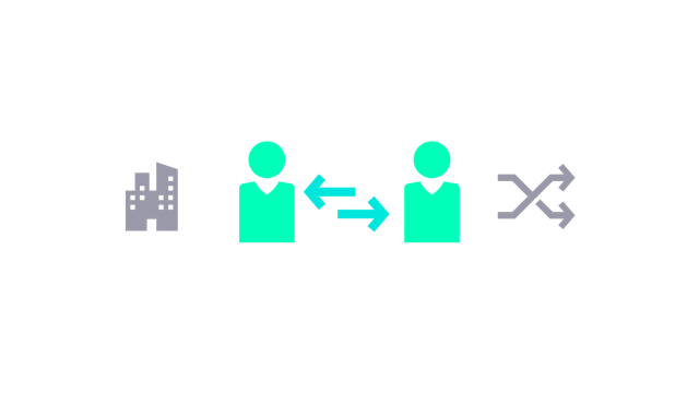 Icon representing the need for resilience and flexibility in the property sector due to changing demand and user patterns