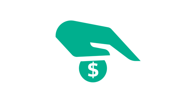 The image shows a dollar sign with a line through it, indicating a discount or savings.